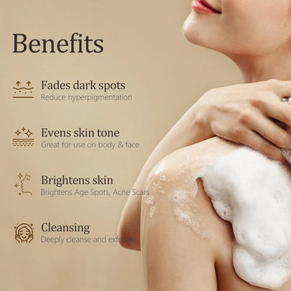 Turmeric Kojic Acid Glow Soap Dark Spot Acne Removal